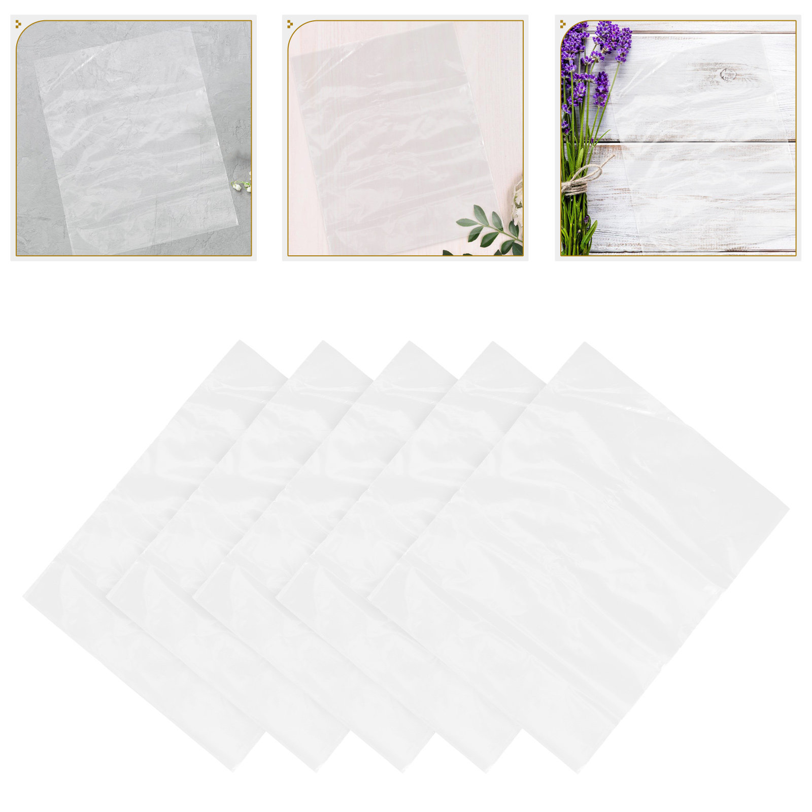 50pcs Flower Bags Plastic Fres - Nutrition & Fitness Class incelemesi ve fiyatı