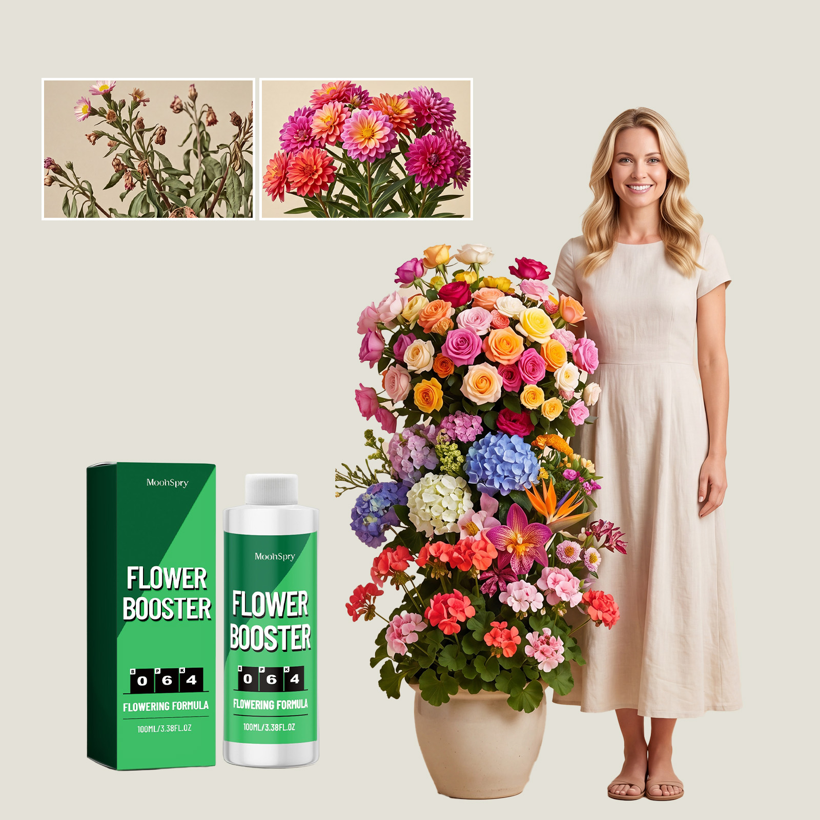 Flower Booster Plant Growth En - Roots Nutrition & Fitness Inglewood Photos incelemesi ve fiyatı