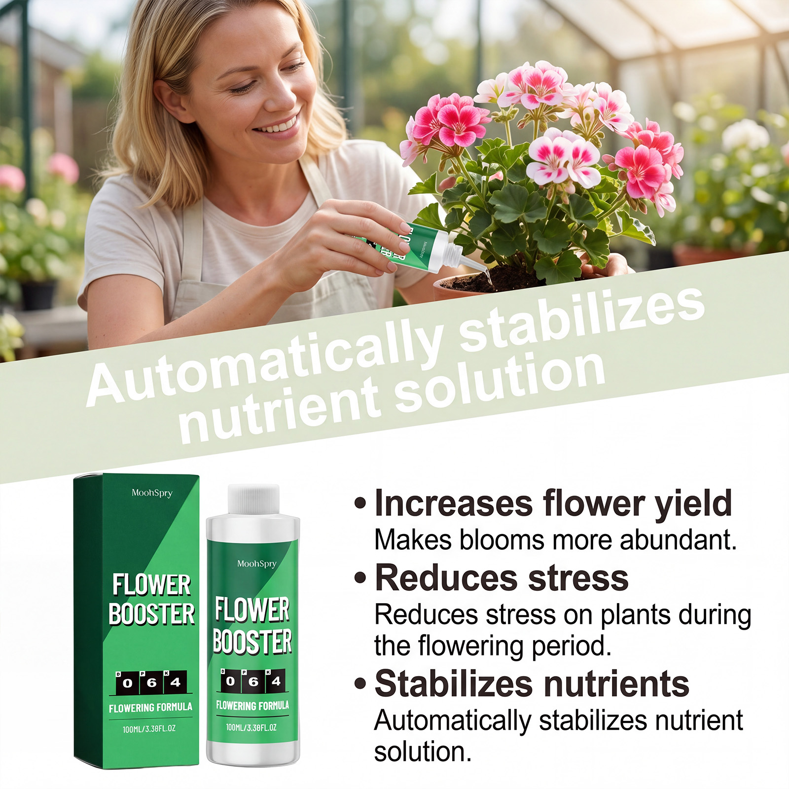 Flower Booster Plant Growth En - Roots Nutrition & Fitness Inglewood Photos incelemesi ve fiyatı