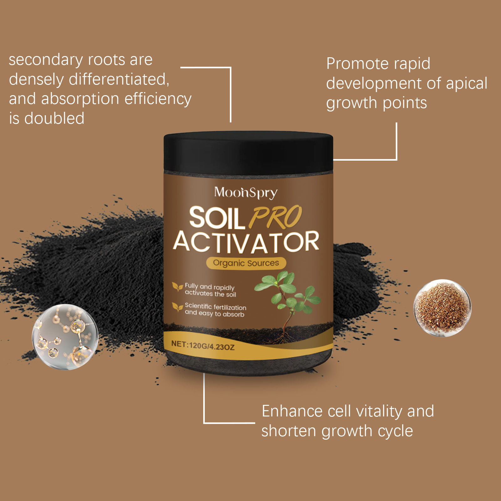 120g Soil Nutrition Powder Boo - Roots Nutrition & Fitness Inglewood Photos incelemesi ve fiyatı