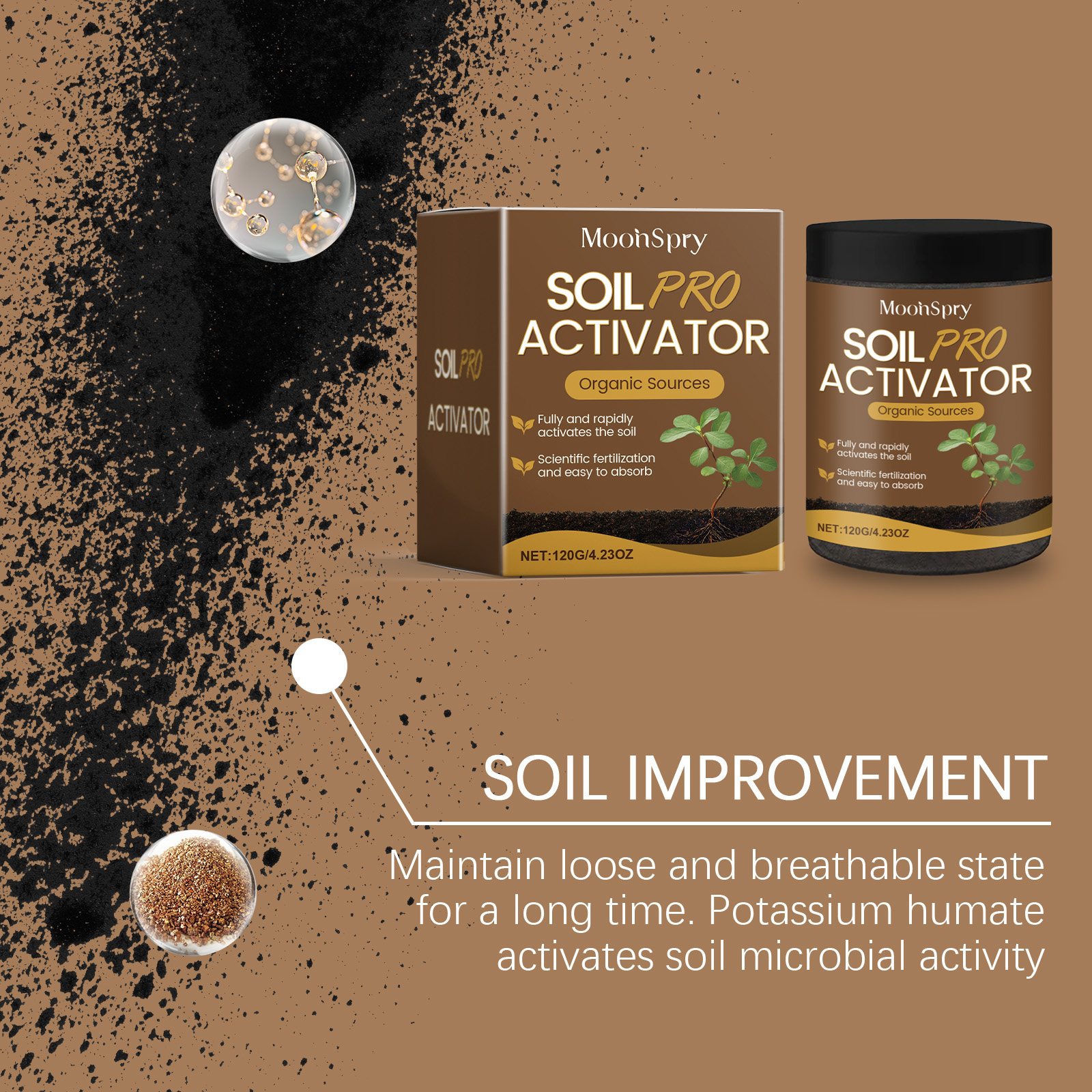 120g Soil Nutrition Powder Boo - Roots Nutrition & Fitness Inglewood Photos incelemesi ve fiyatı