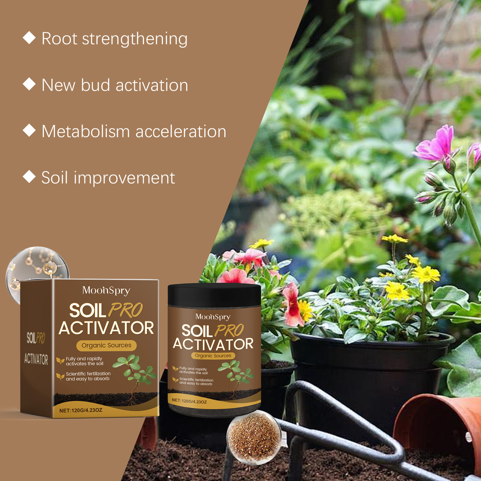 120g Soil Nutrition Powder Boo - Roots Nutrition & Fitness Inglewood Photos incelemesi ve fiyatı