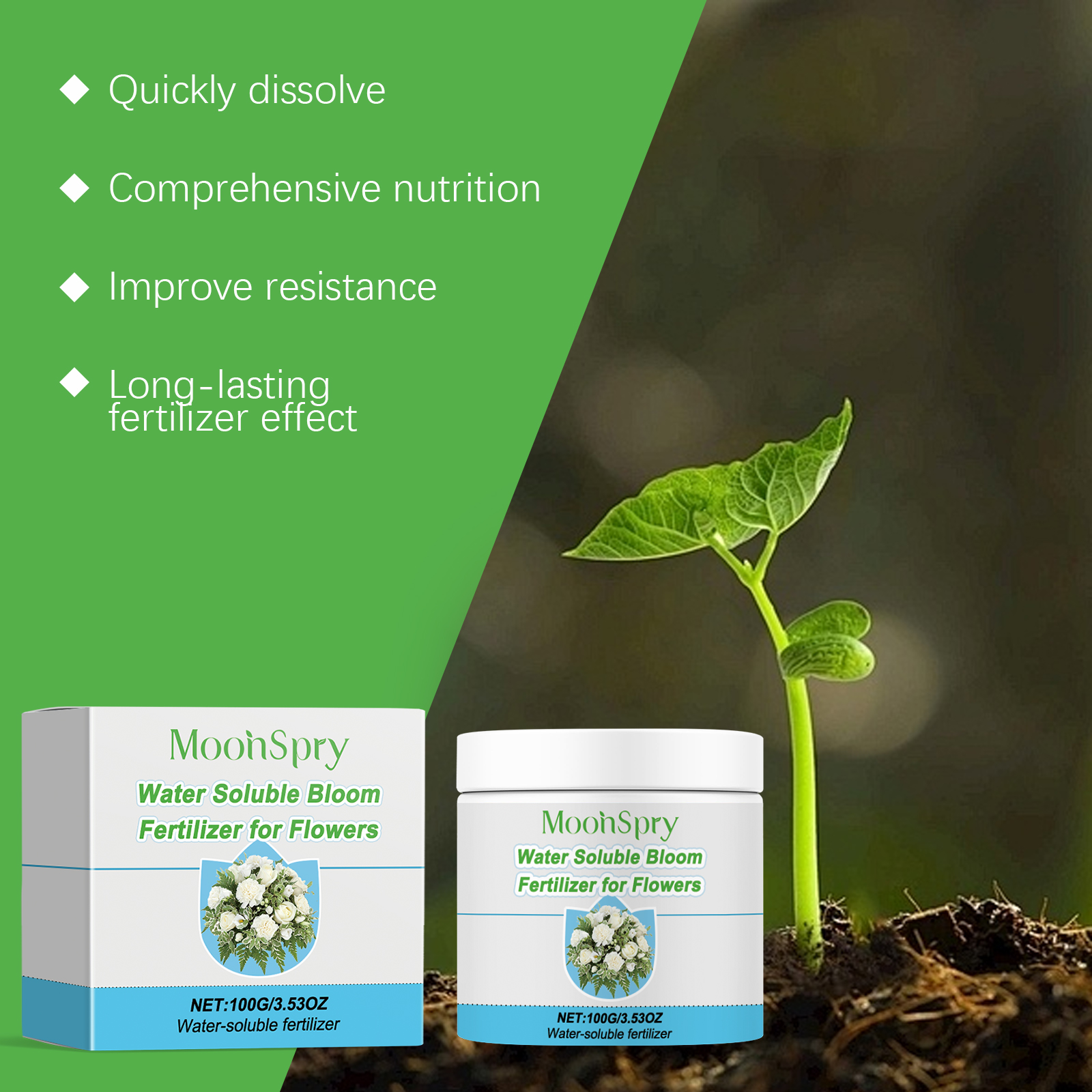 Water Soluble Bloom Fertilizer - Roots Nutrition & Fitness Inglewood Photos incelemesi ve fiyatı