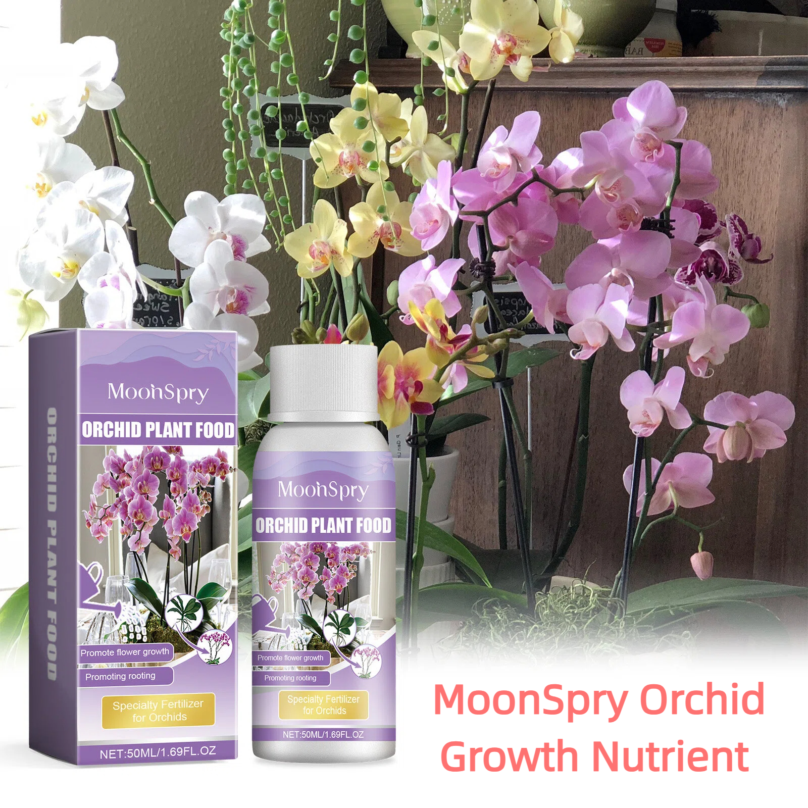 50ml Orchid Plant Growth Liqui - Roots Nutrition & Fitness Inglewood Photos incelemesi ve fiyatı